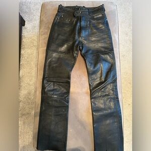 Hein Gericke Leather Riding Pants Size 30